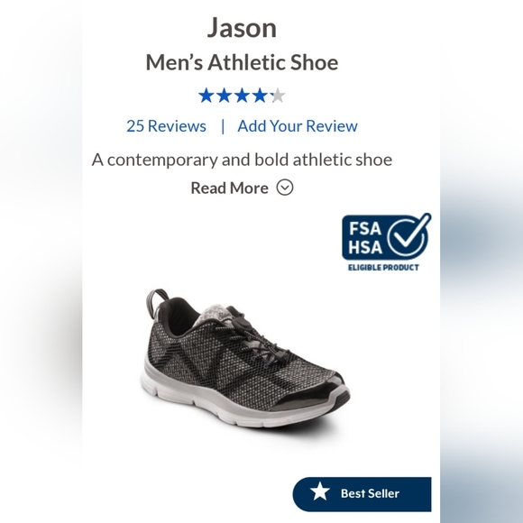 DR. COMFORT MEN'S SIZE 10W SHOE.  $33 - Picture 13 of 15